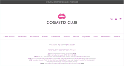 Desktop Screenshot of cosmetixclub.com